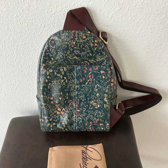 Patricia Nash Ennis Sling Style Backpack Bag Tuscan Fields NWT - Picture 3 of 12